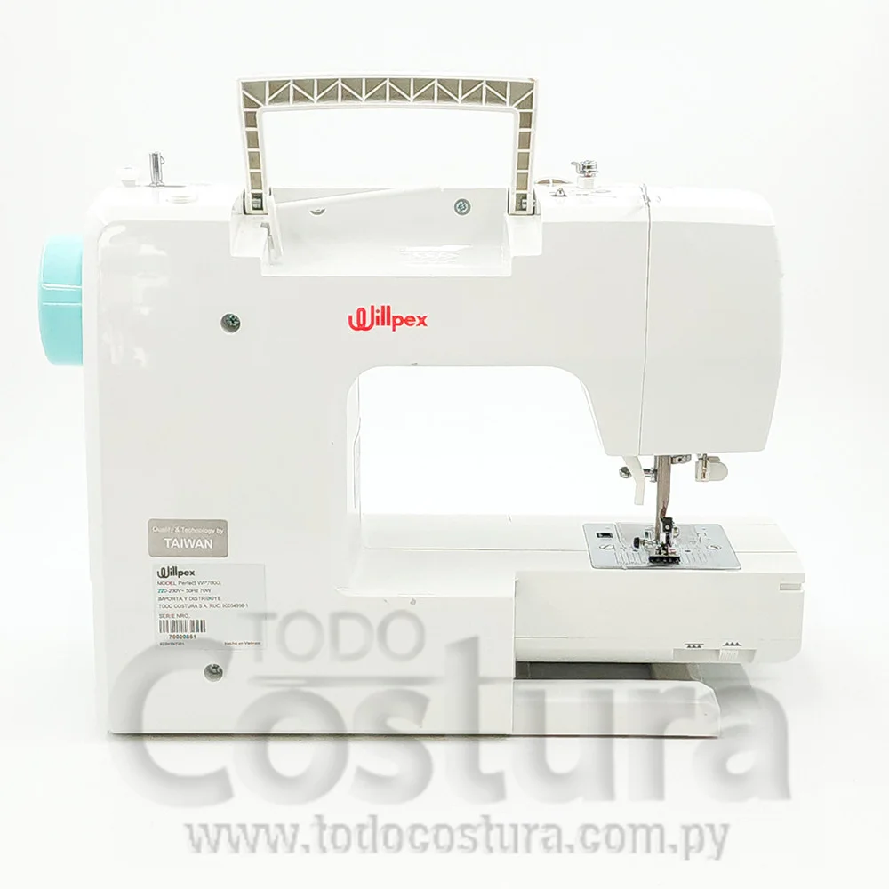 MAQ. DE COSER FAMILIAR (DIGITAL) WILLPEX PERFECT WP7000I